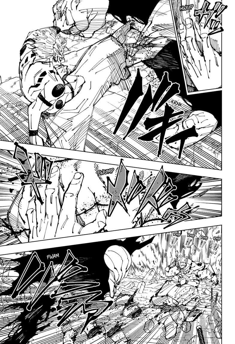 Jujutsu Kaisen Chapter 250 page 13 - Chapter 250: Inhuman Makyo Shinjuku Showdown, Part 22