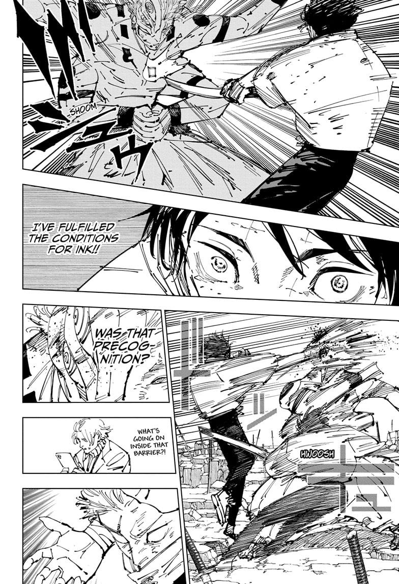 Jujutsu Kaisen Chapter 250 page 16 - Chapter 250: Inhuman Makyo Shinjuku Showdown, Part 22