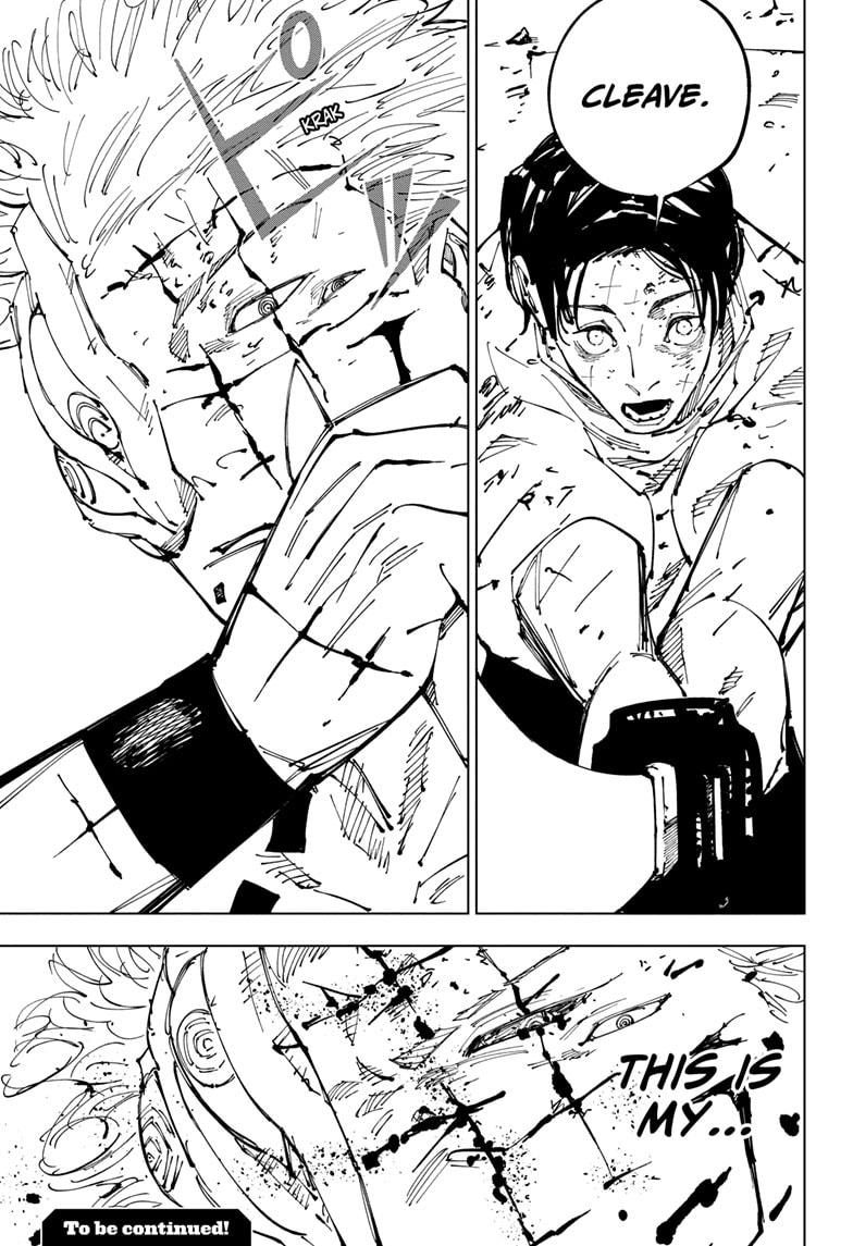 Jujutsu Kaisen Chapter 250 page 19 - Chapter 250: Inhuman Makyo Shinjuku Showdown, Part 22