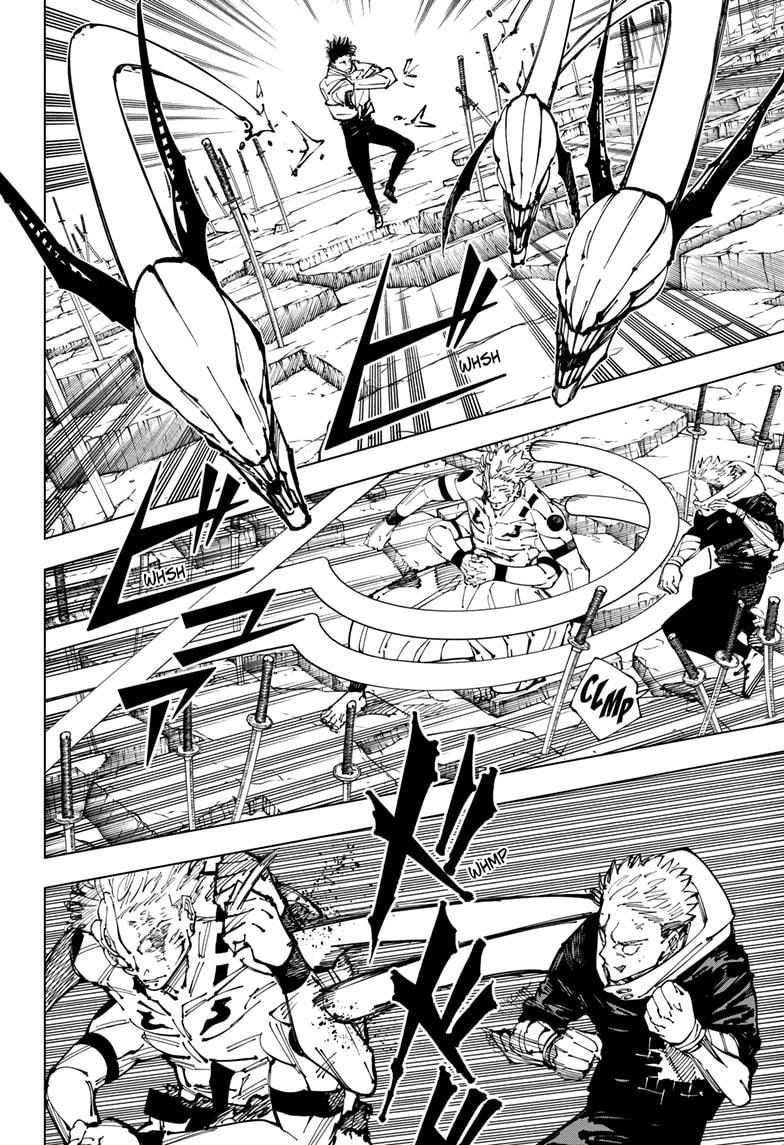 Jujutsu Kaisen Chapter 250 page 2 - Chapter 250: Inhuman Makyo Shinjuku Showdown, Part 22