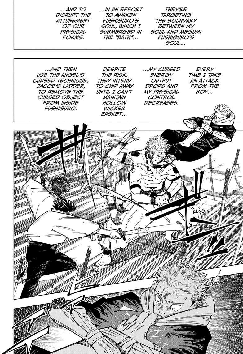 Jujutsu Kaisen Chapter 250 page 8 - Chapter 250: Inhuman Makyo Shinjuku Showdown, Part 22