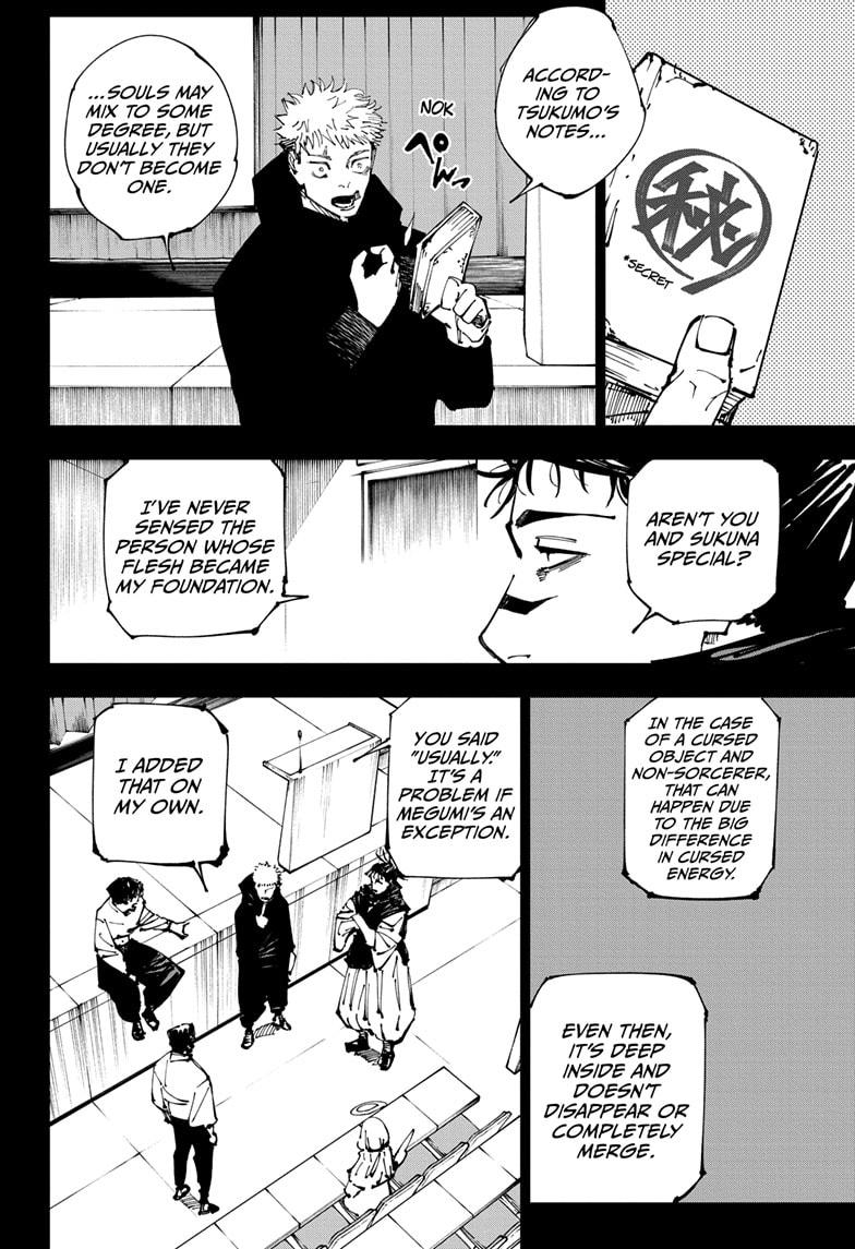 Jujutsu Kaisen Chapter 251 page 10 - Chapter 251: Inhuman Makyo Shinjuku Showdown, Part 23