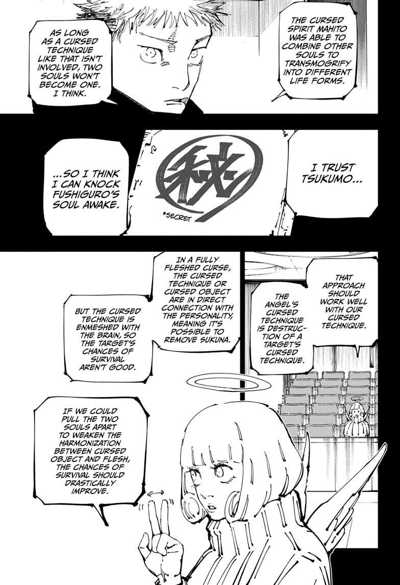 Jujutsu Kaisen Chapter 251 page 11 - Chapter 251: Inhuman Makyo Shinjuku Showdown, Part 23