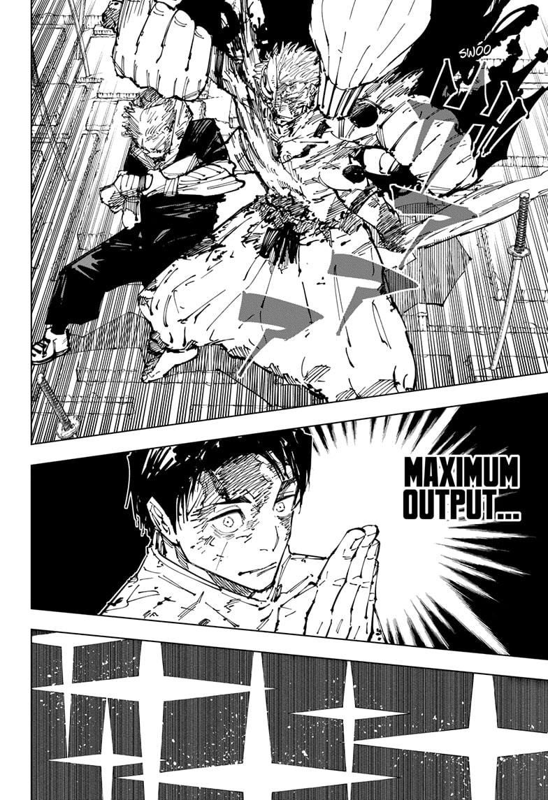 Jujutsu Kaisen Chapter 251 page 12 - Chapter 251: Inhuman Makyo Shinjuku Showdown, Part 23