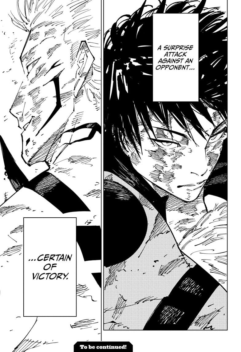 Jujutsu Kaisen Chapter 251 page 18 - Chapter 251: Inhuman Makyo Shinjuku Showdown, Part 23