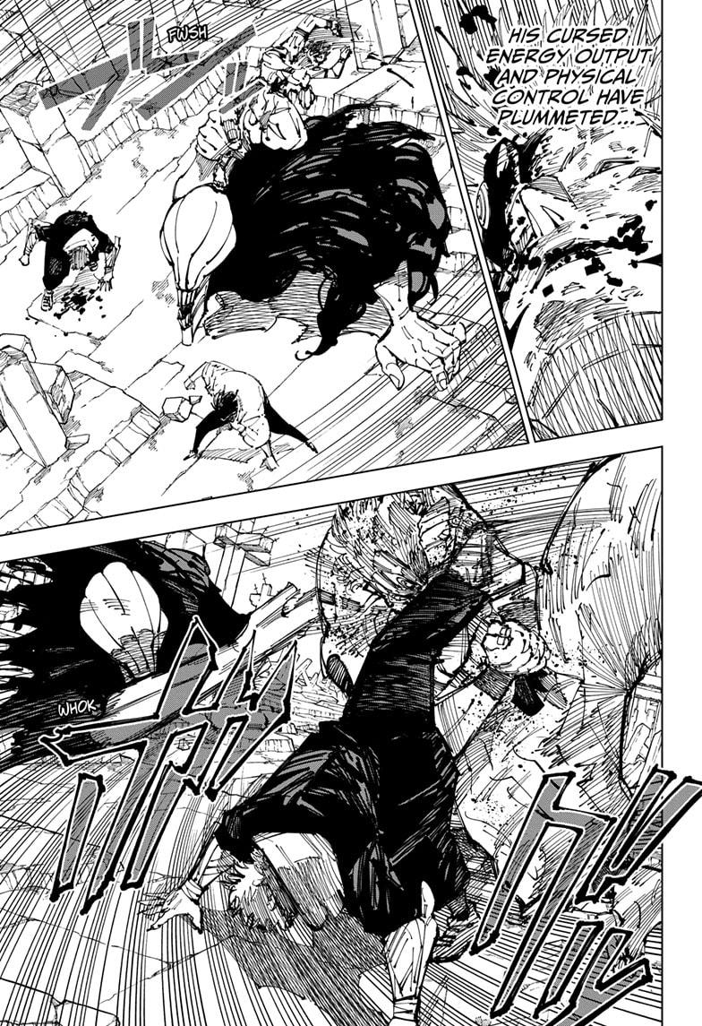 Jujutsu Kaisen Chapter 251 page 5 - Chapter 251: Inhuman Makyo Shinjuku Showdown, Part 23