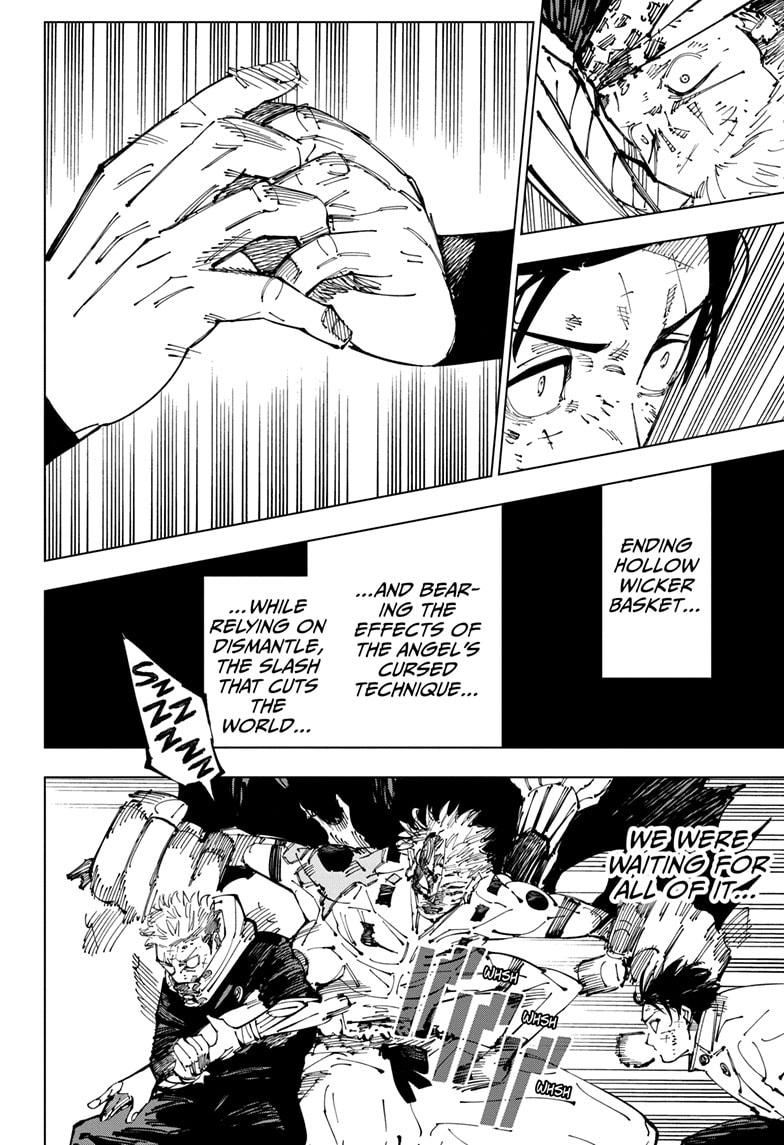 Jujutsu Kaisen Chapter 251 page 6 - Chapter 251: Inhuman Makyo Shinjuku Showdown, Part 23