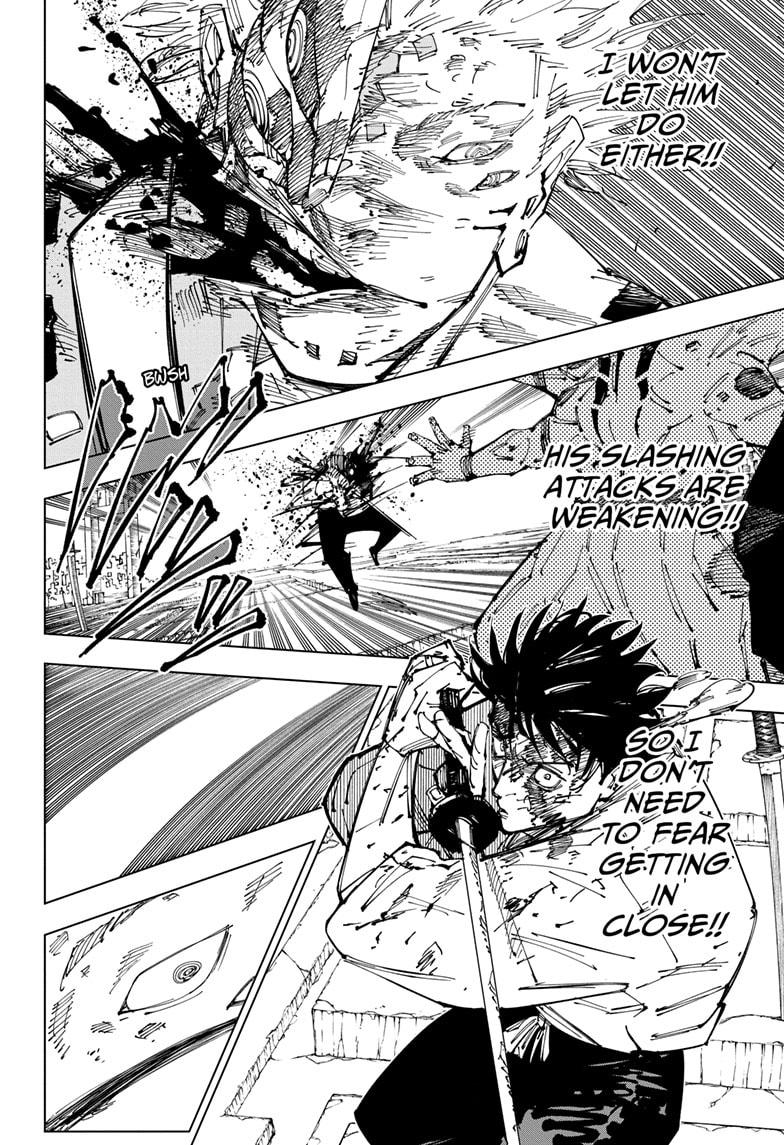 Jujutsu Kaisen Chapter 251 page 8 - Chapter 251: Inhuman Makyo Shinjuku Showdown, Part 23