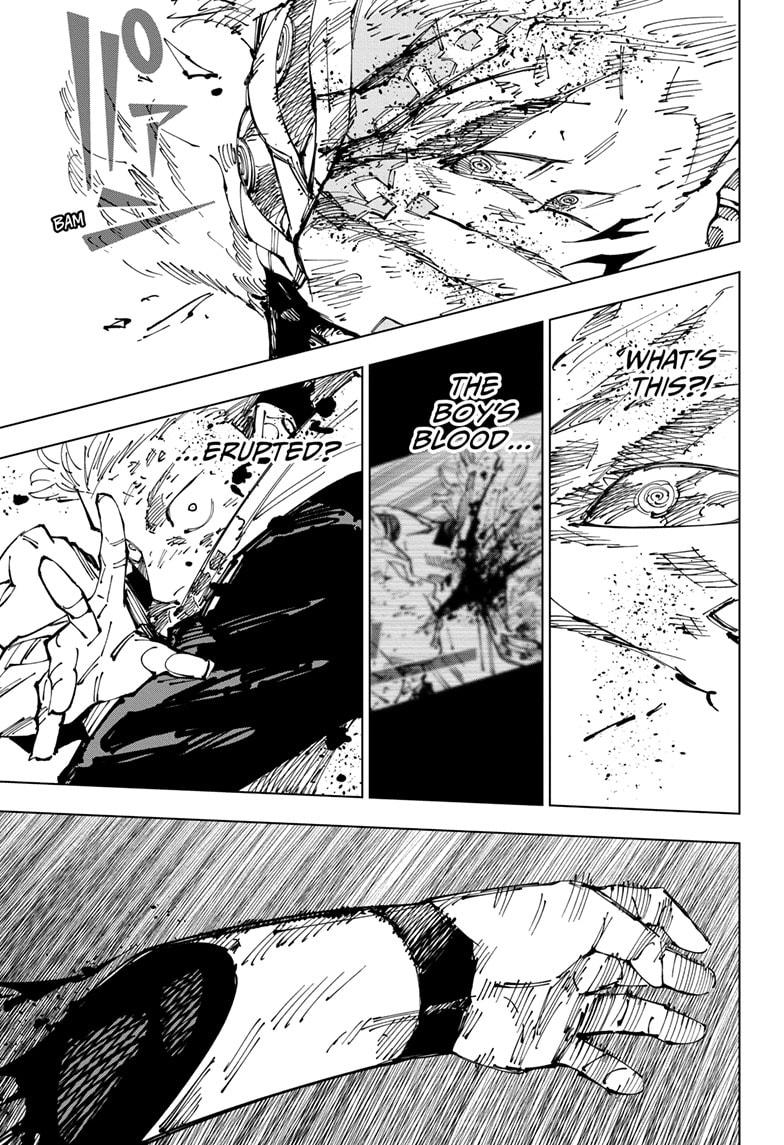 Jujutsu Kaisen Chapter 251 page 9 - Chapter 251: Inhuman Makyo Shinjuku Showdown, Part 23