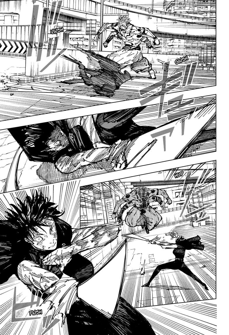 Jujutsu Kaisen Chapter 252 page 10 - Chapter 252: Inhuman Makyo Shinjuku Showdown, Part 24