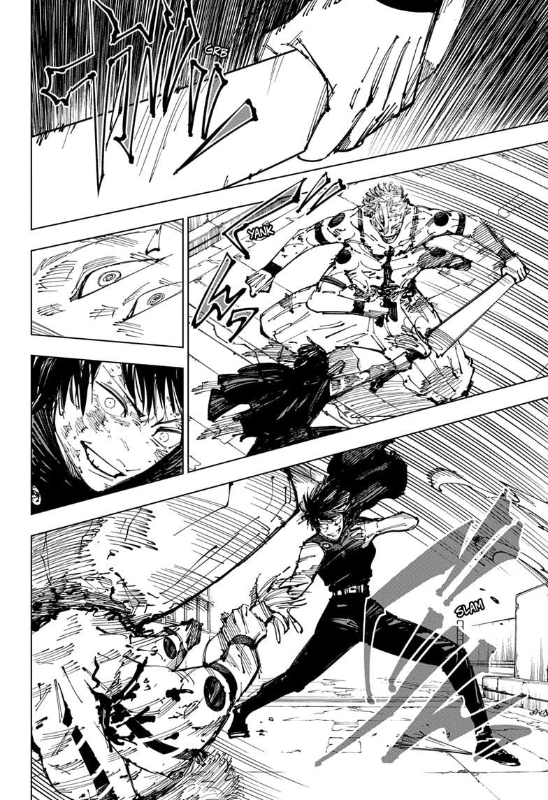 Jujutsu Kaisen Chapter 252 page 11 - Chapter 252: Inhuman Makyo Shinjuku Showdown, Part 24