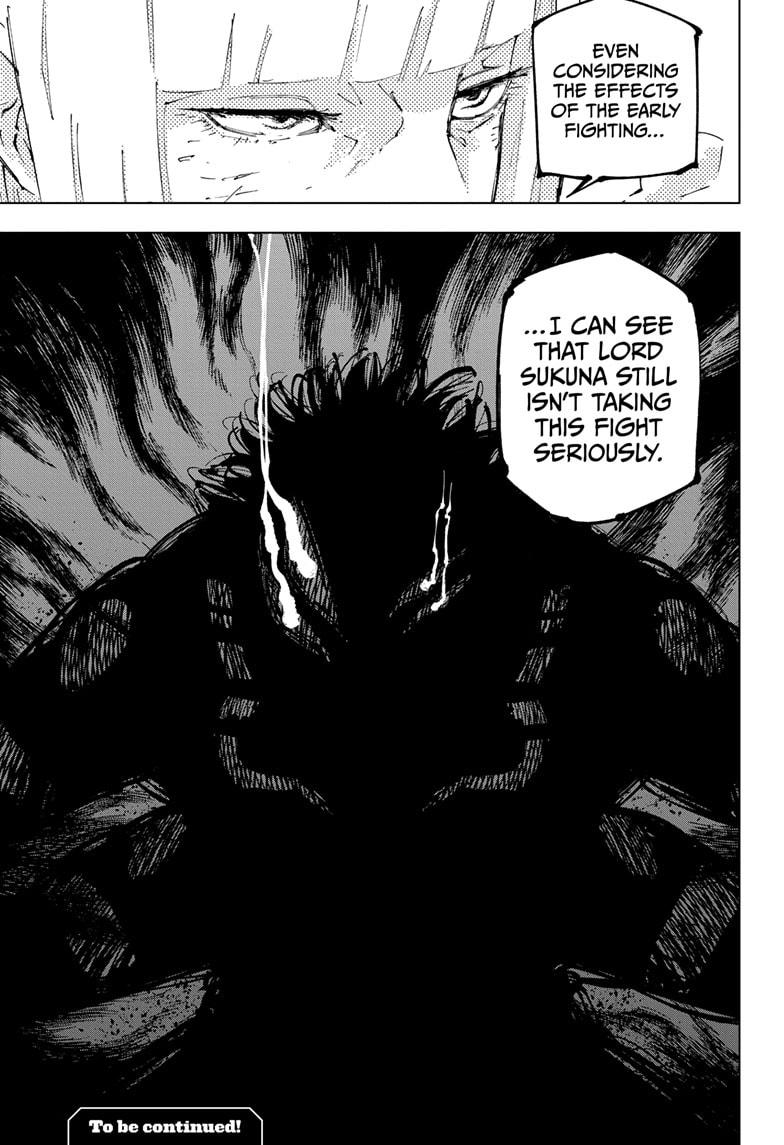 Jujutsu Kaisen Chapter 252 page 18 - Chapter 252: Inhuman Makyo Shinjuku Showdown, Part 24