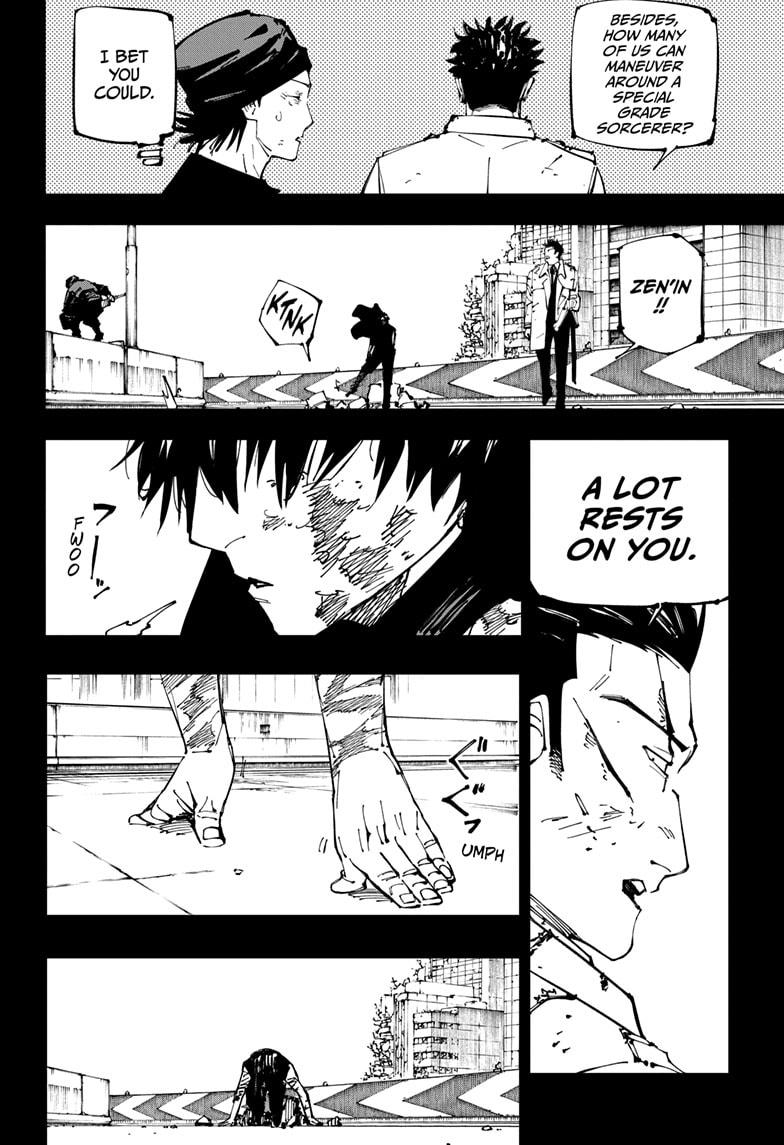 Jujutsu Kaisen Chapter 252 page 2 - Chapter 252: Inhuman Makyo Shinjuku Showdown, Part 24