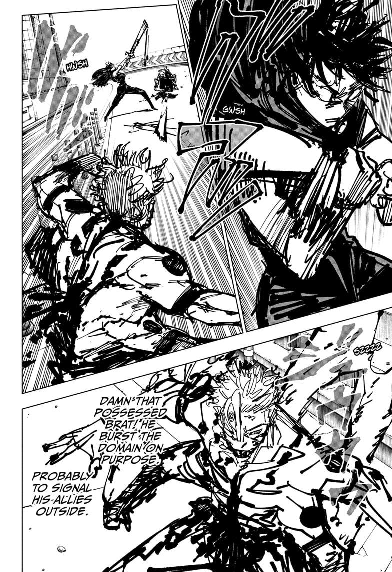 Jujutsu Kaisen Chapter 252 page 5 - Chapter 252: Inhuman Makyo Shinjuku Showdown, Part 24