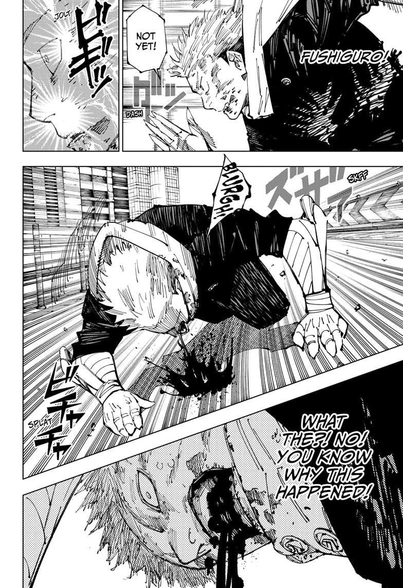 Jujutsu Kaisen Chapter 252 page 7 - Chapter 252: Inhuman Makyo Shinjuku Showdown, Part 24