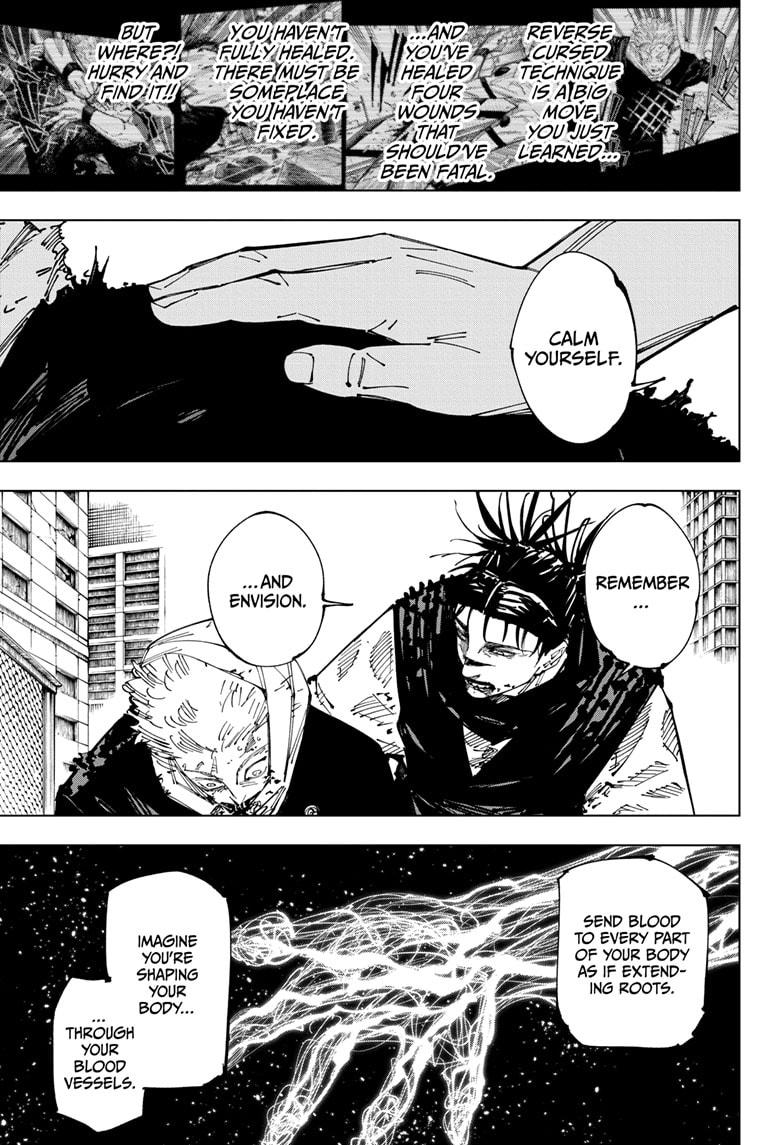 Jujutsu Kaisen Chapter 252 page 8 - Chapter 252: Inhuman Makyo Shinjuku Showdown, Part 24