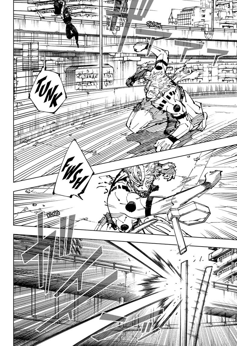 Jujutsu Kaisen Chapter 252 page 9 - Chapter 252: Inhuman Makyo Shinjuku Showdown, Part 24