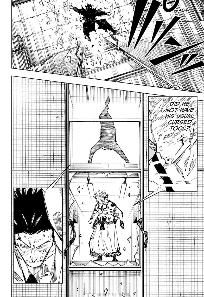 Jujutsu Kaisen Chapter 253 page 10 - Chapter 253: Inhuman Makyo Shinjuku Showdown, Part 25