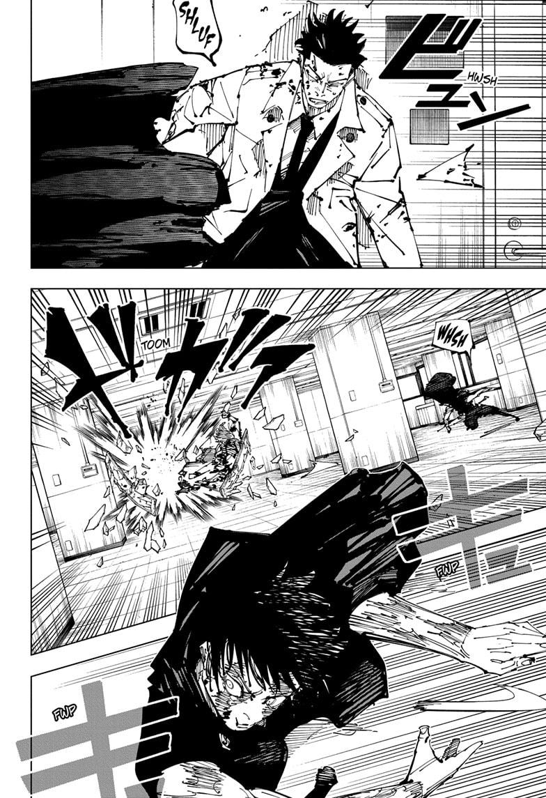 Jujutsu Kaisen Chapter 253 page 12 - Chapter 253: Inhuman Makyo Shinjuku Showdown, Part 25
