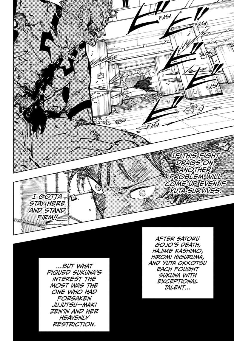 Jujutsu Kaisen Chapter 253 page 14 - Chapter 253: Inhuman Makyo Shinjuku Showdown, Part 25