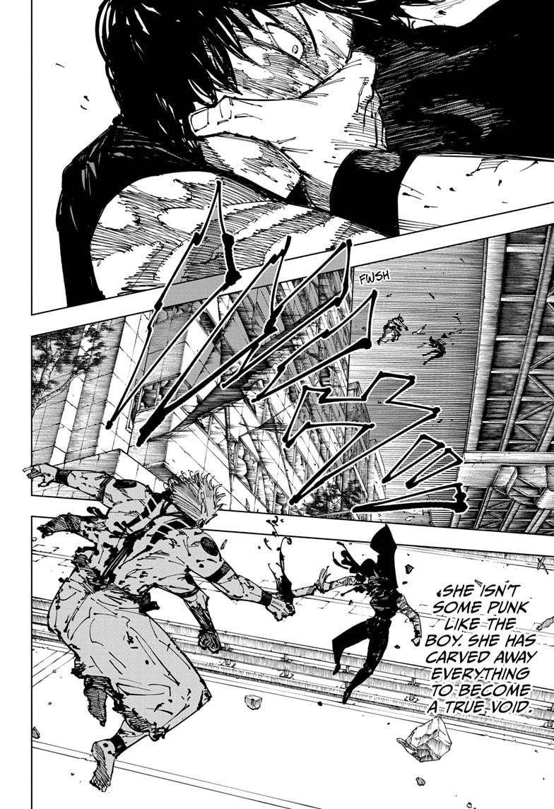 Jujutsu Kaisen Chapter 253 page 16 - Chapter 253: Inhuman Makyo Shinjuku Showdown, Part 25