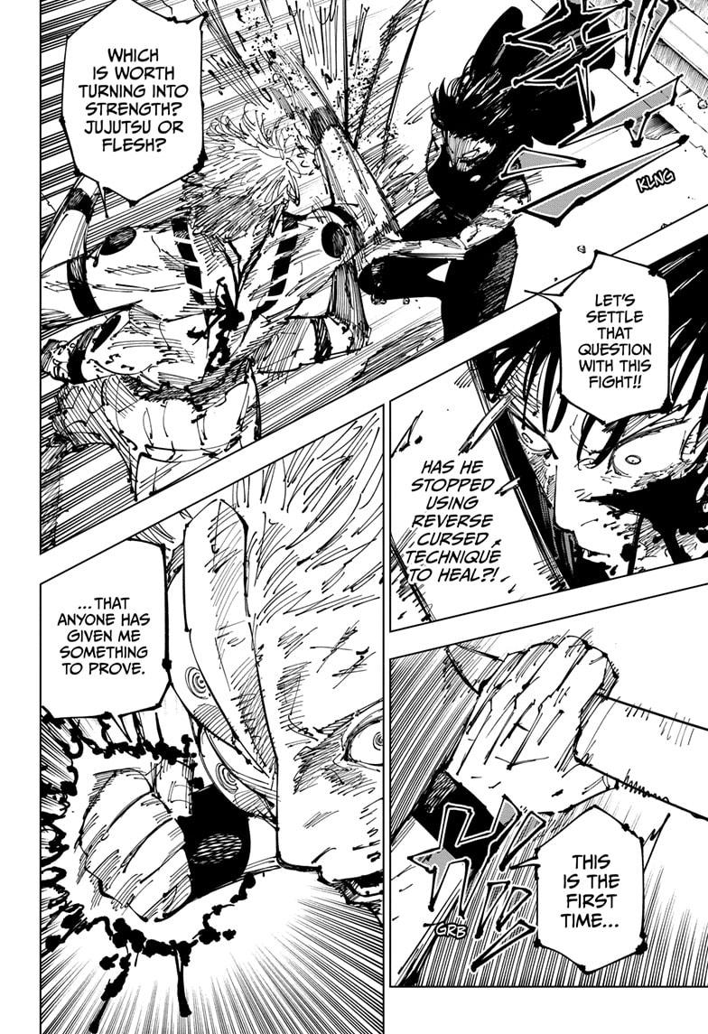 Jujutsu Kaisen Chapter 253 page 18 - Chapter 253: Inhuman Makyo Shinjuku Showdown, Part 25