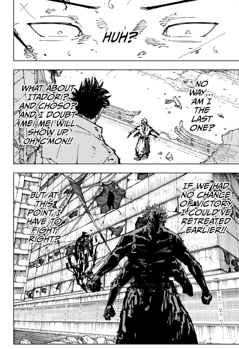 Jujutsu Kaisen Chapter 253 page 20 - Chapter 253: Inhuman Makyo Shinjuku Showdown, Part 25
