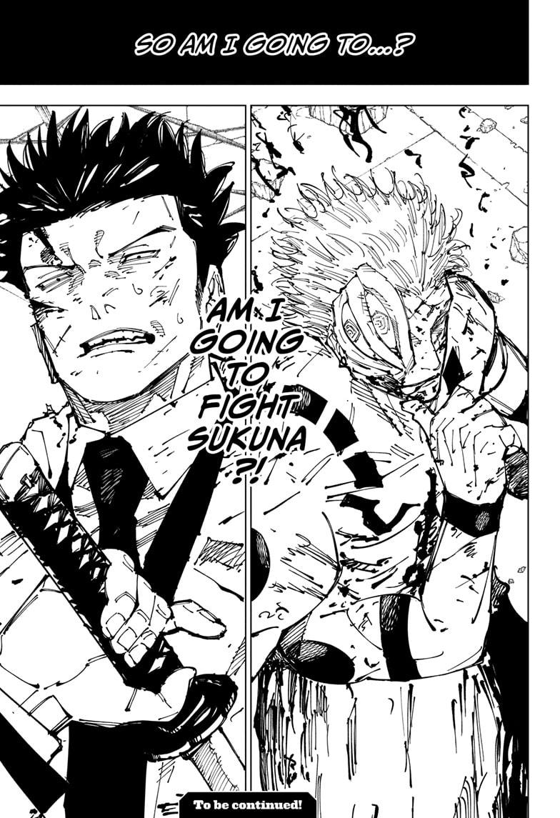 Jujutsu Kaisen Chapter 253 page 21 - Chapter 253: Inhuman Makyo Shinjuku Showdown, Part 25