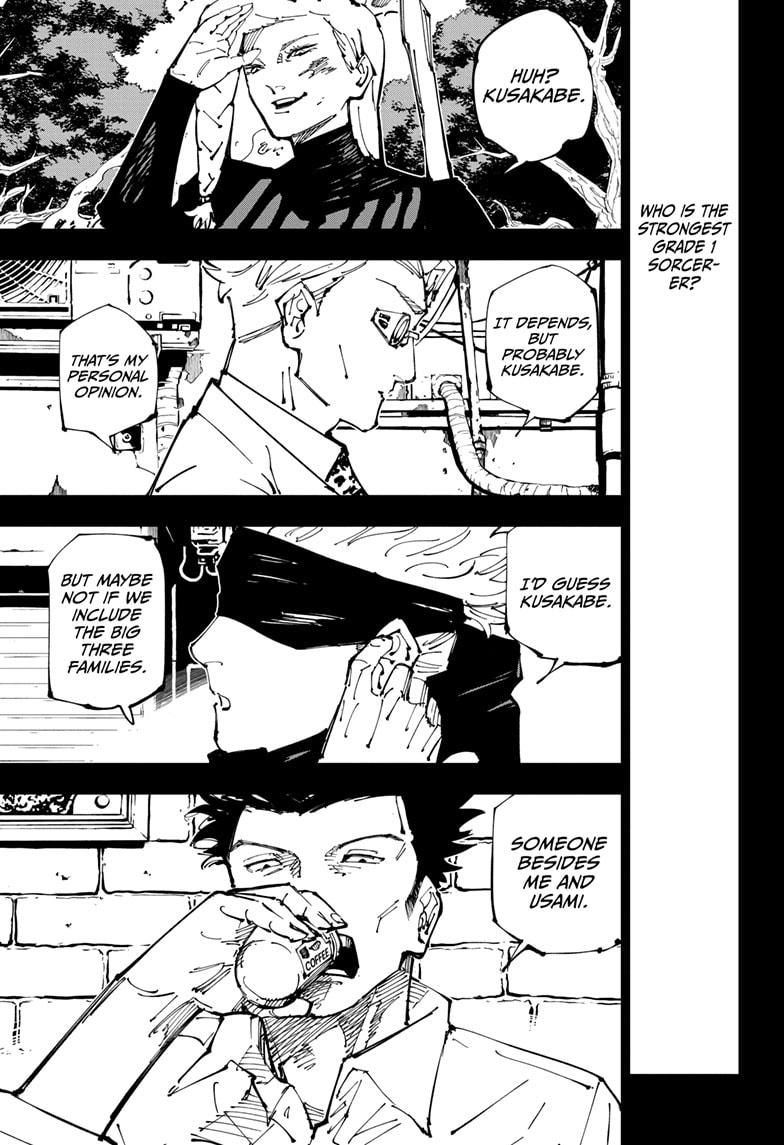 Jujutsu Kaisen Chapter 253 page 3 - Chapter 253: Inhuman Makyo Shinjuku Showdown, Part 25