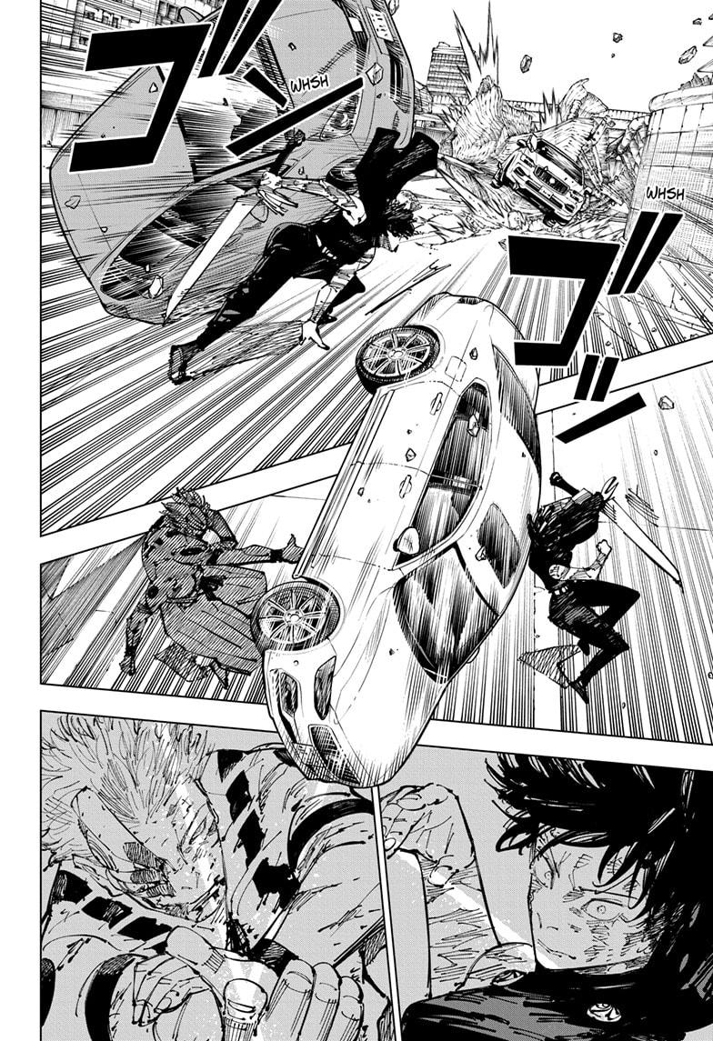 Jujutsu Kaisen Chapter 253 page 6 - Chapter 253: Inhuman Makyo Shinjuku Showdown, Part 25