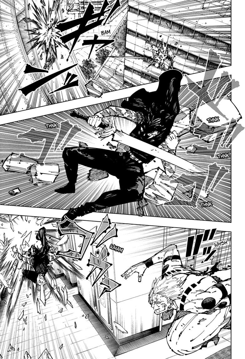 Jujutsu Kaisen Chapter 253 page 7 - Chapter 253: Inhuman Makyo Shinjuku Showdown, Part 25
