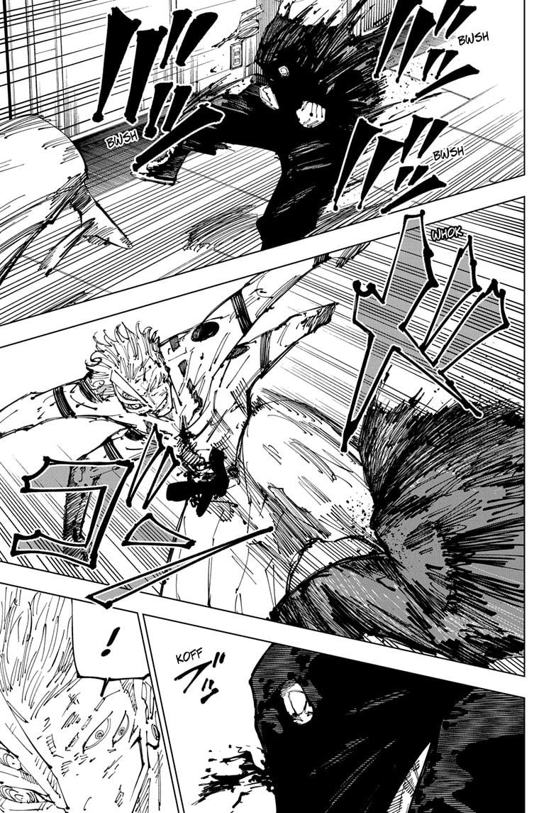 Jujutsu Kaisen Chapter 253 page 9 - Chapter 253: Inhuman Makyo Shinjuku Showdown, Part 25