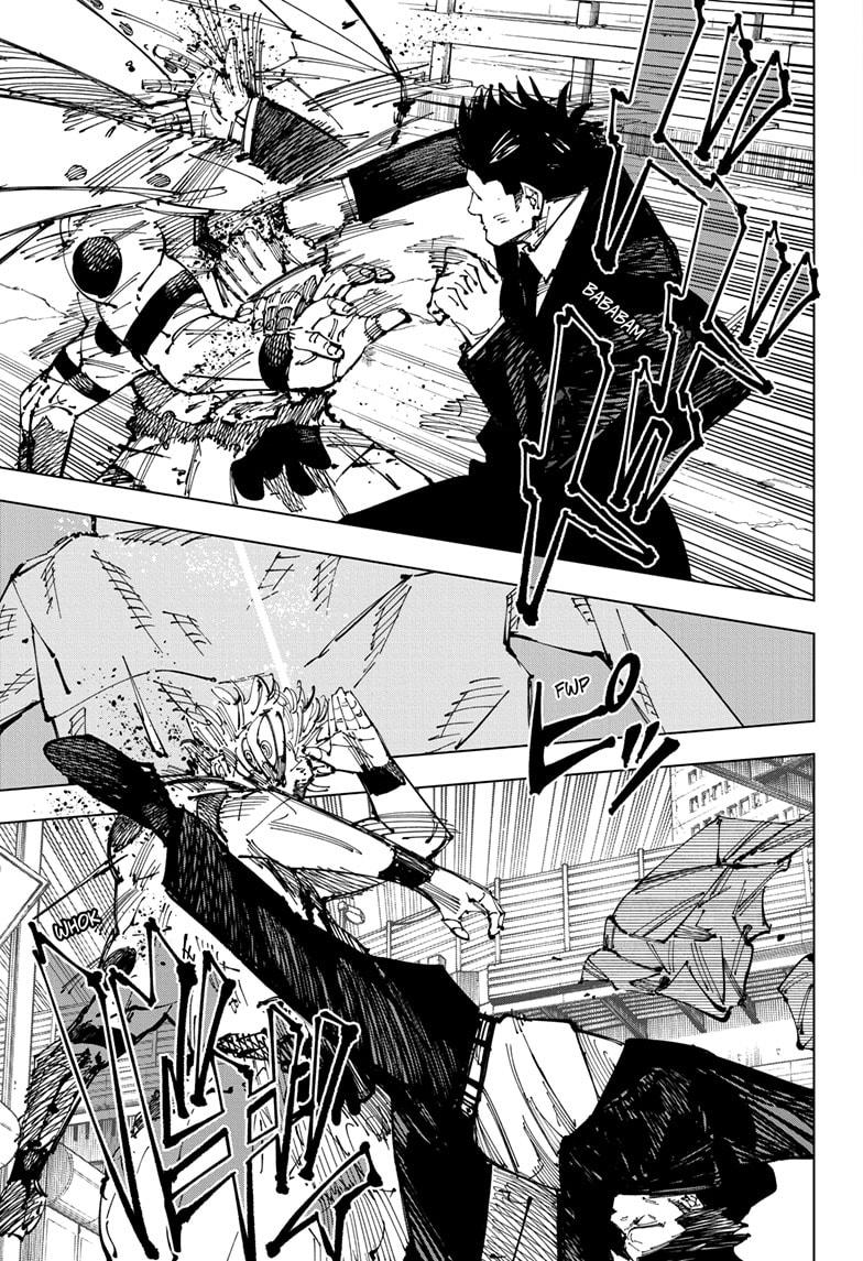 Jujutsu Kaisen Chapter 254 page 11 - Chapter 254: Inhuman Makyo Shinjuku Showdown, Part 26