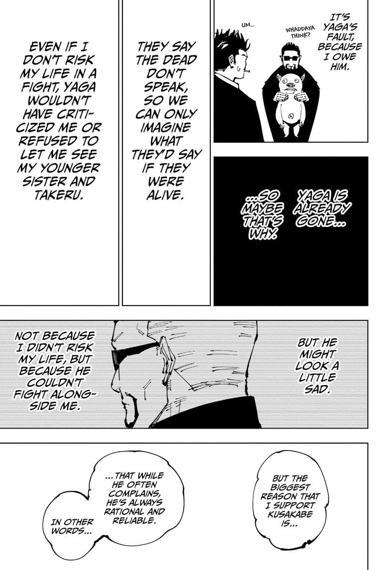Jujutsu Kaisen Chapter 254 page 13 - Chapter 254: Inhuman Makyo Shinjuku Showdown, Part 26