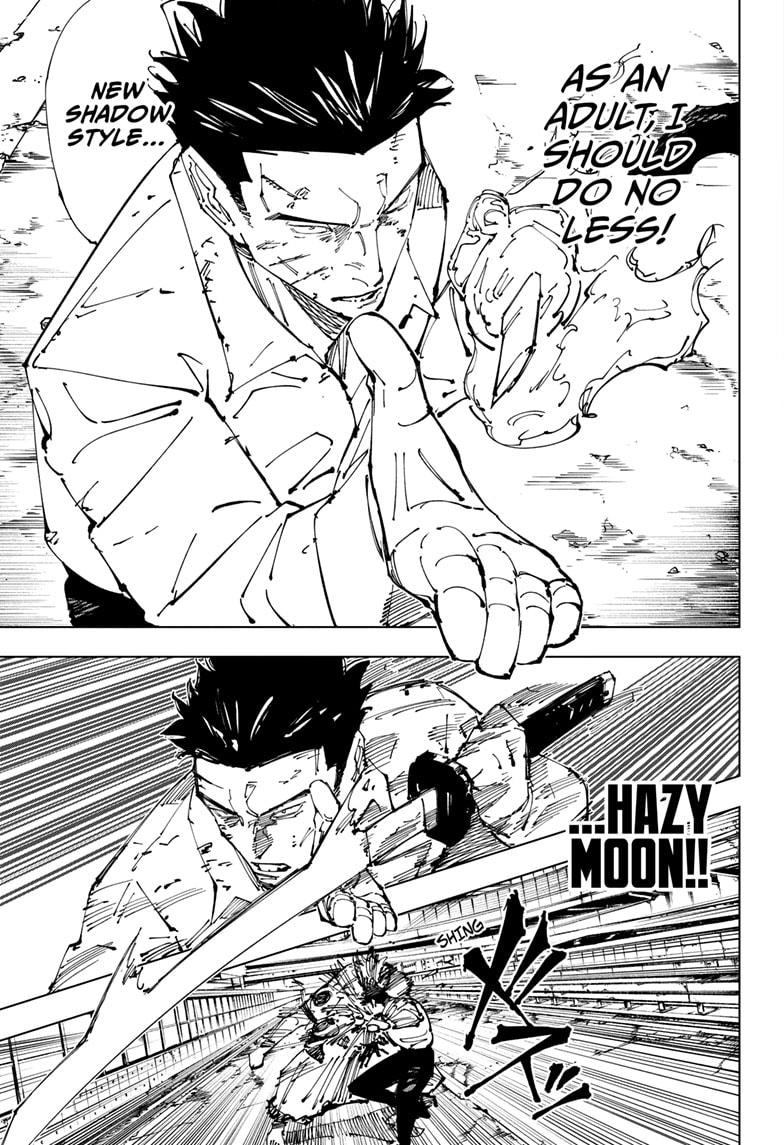Jujutsu Kaisen Chapter 254 page 15 - Chapter 254: Inhuman Makyo Shinjuku Showdown, Part 26