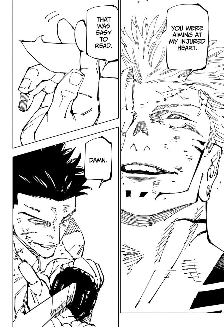 Jujutsu Kaisen Chapter 254 page 16 - Chapter 254: Inhuman Makyo Shinjuku Showdown, Part 26