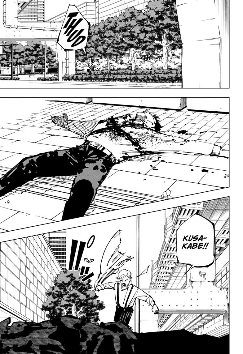 Jujutsu Kaisen Chapter 254 page 17 - Chapter 254: Inhuman Makyo Shinjuku Showdown, Part 26