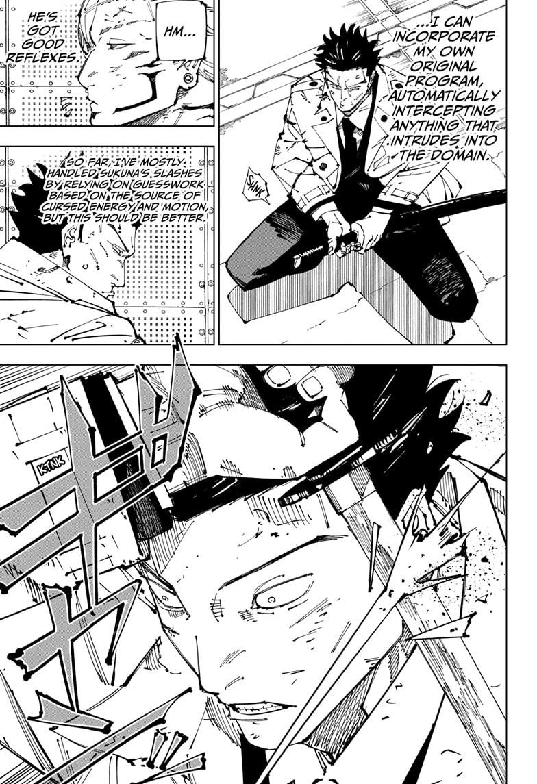 Jujutsu Kaisen Chapter 254 page 3 - Chapter 254: Inhuman Makyo Shinjuku Showdown, Part 26