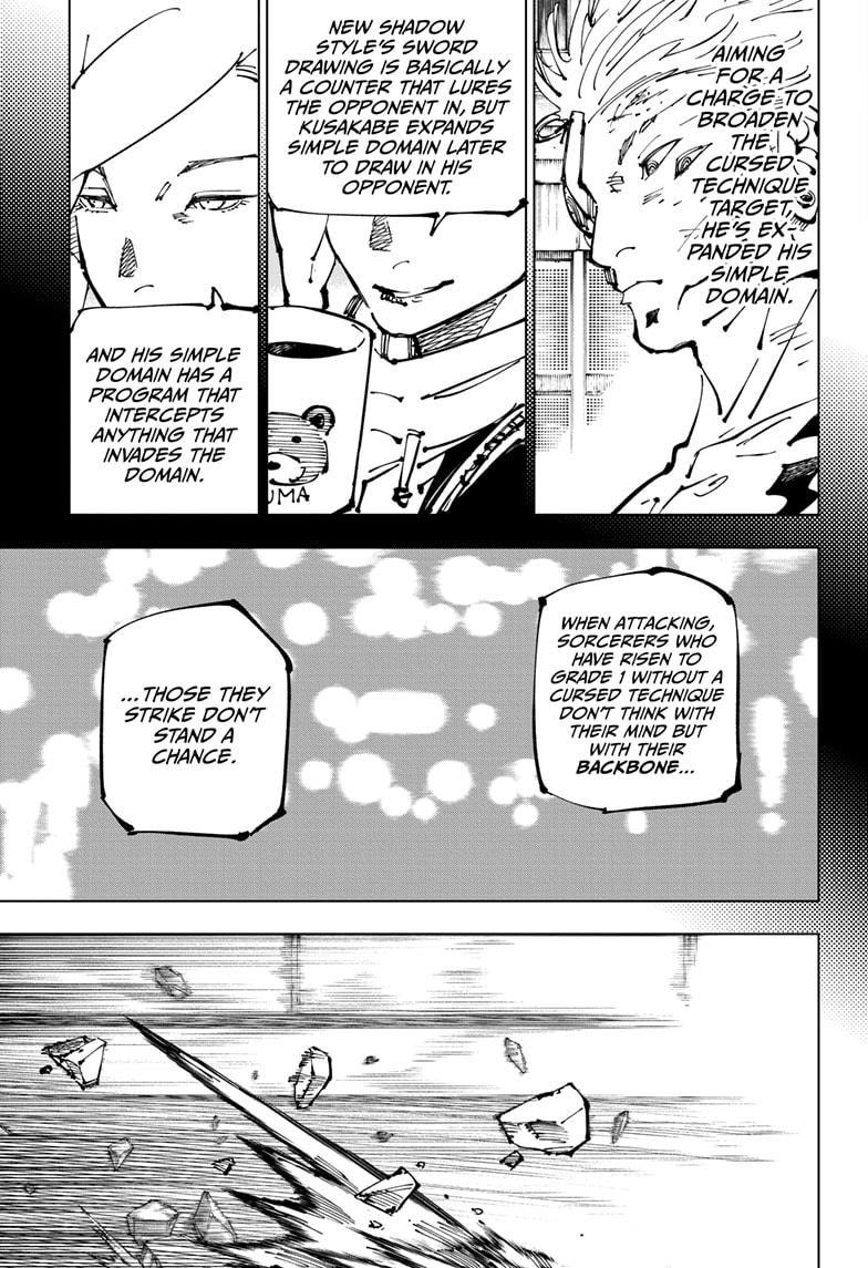 Jujutsu Kaisen Chapter 254 page 7 - Chapter 254: Inhuman Makyo Shinjuku Showdown, Part 26