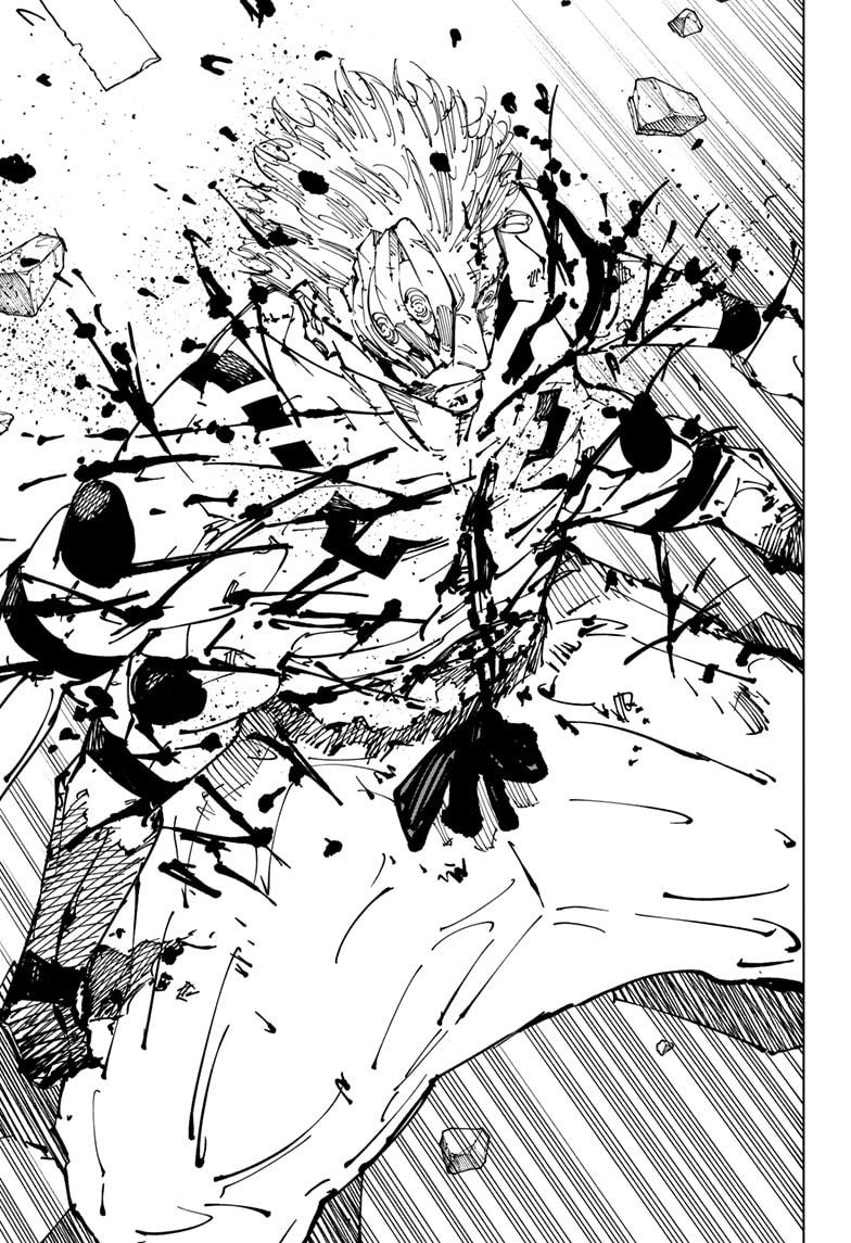 Jujutsu Kaisen Chapter 254 page 9 - Chapter 254: Inhuman Makyo Shinjuku Showdown, Part 26