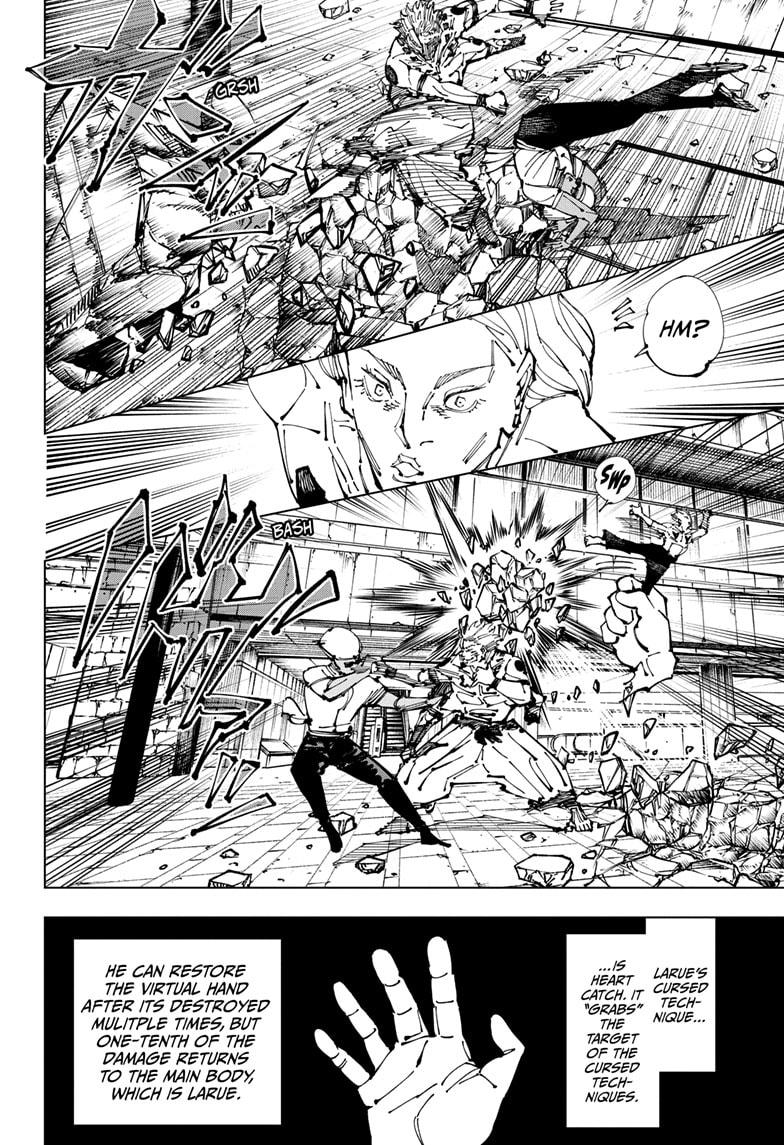 Jujutsu Kaisen Chapter 255 page 10 - Chapter 255: Inhuman Makyo Shinjuku Showdown, Part 27