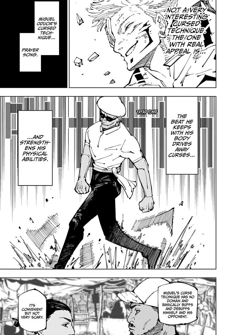 Jujutsu Kaisen Chapter 255 page 11 - Chapter 255: Inhuman Makyo Shinjuku Showdown, Part 27