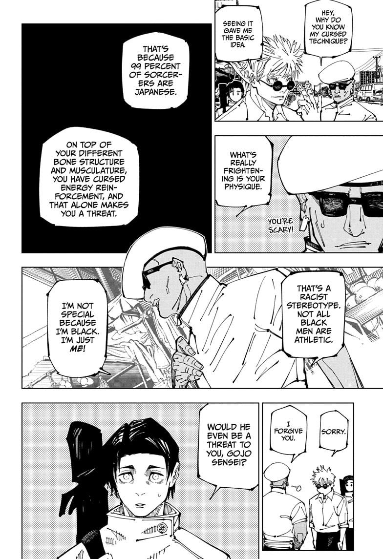 Jujutsu Kaisen Chapter 255 page 12 - Chapter 255: Inhuman Makyo Shinjuku Showdown, Part 27