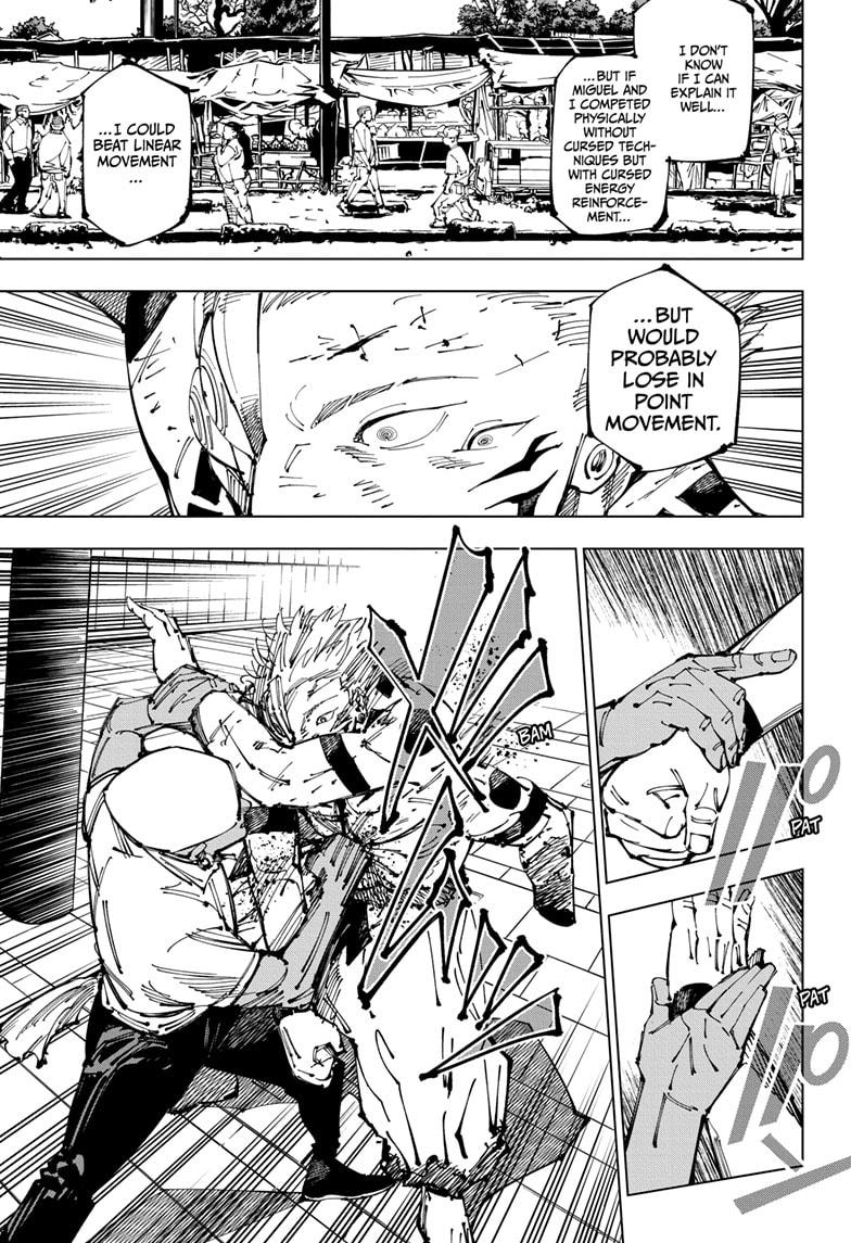 Jujutsu Kaisen Chapter 255 page 13 - Chapter 255: Inhuman Makyo Shinjuku Showdown, Part 27
