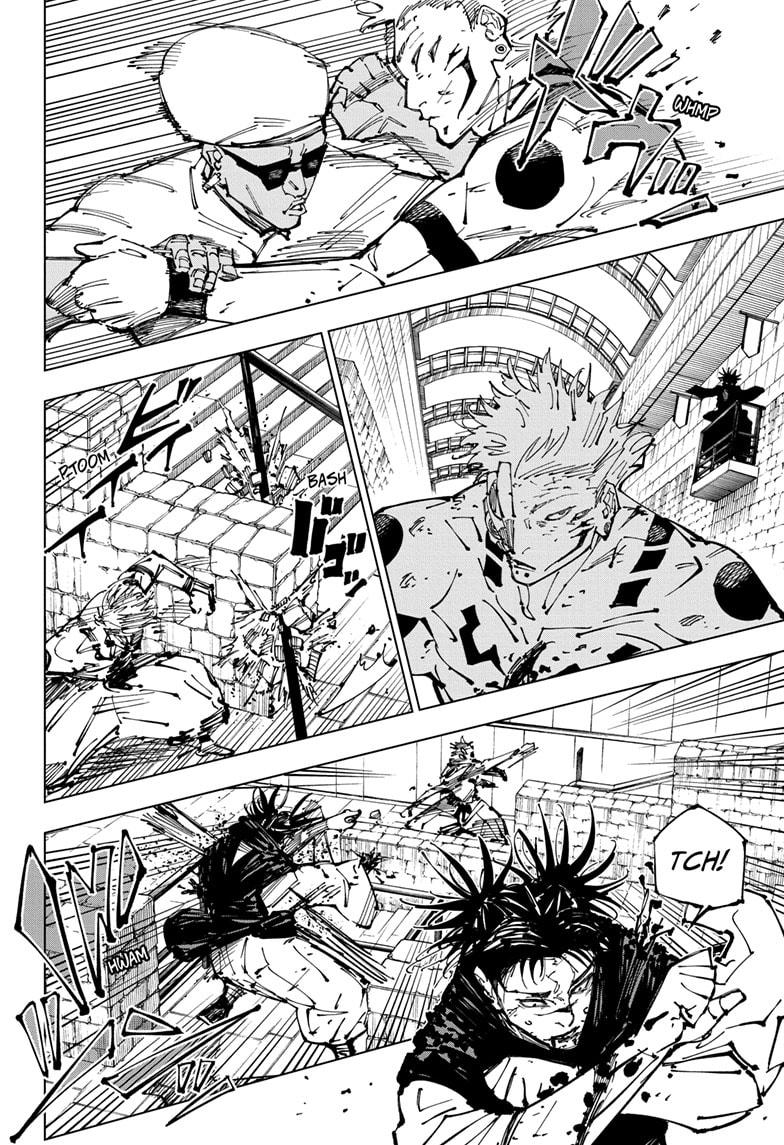 Jujutsu Kaisen Chapter 255 page 14 - Chapter 255: Inhuman Makyo Shinjuku Showdown, Part 27
