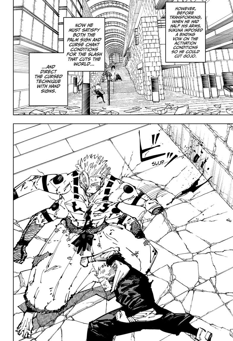 Jujutsu Kaisen Chapter 255 page 16 - Chapter 255: Inhuman Makyo Shinjuku Showdown, Part 27