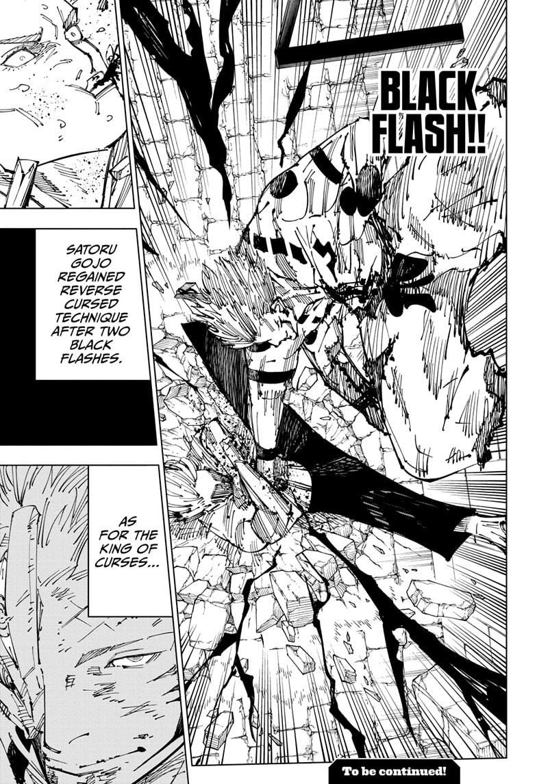 Jujutsu Kaisen Chapter 255 page 19 - Chapter 255: Inhuman Makyo Shinjuku Showdown, Part 27