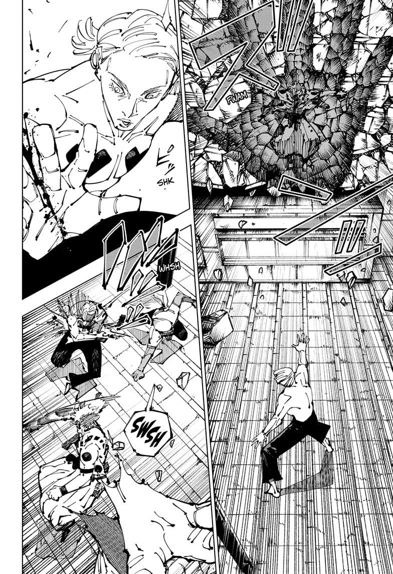 Jujutsu Kaisen Chapter 255 page 8 - Chapter 255: Inhuman Makyo Shinjuku Showdown, Part 27