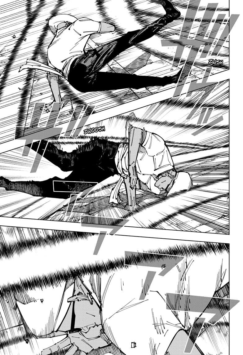 Jujutsu Kaisen Chapter 255 page 9 - Chapter 255: Inhuman Makyo Shinjuku Showdown, Part 27