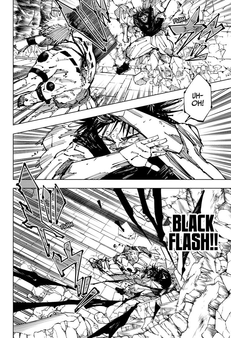 Jujutsu Kaisen Chapter 256 page 10 - Chapter 256: Inhuman Makyo Shinjuku Showdown, Part 28